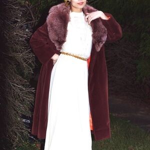Vintage Fur Coat Harris Furs New York Coat Vintage Fur Winter Coat